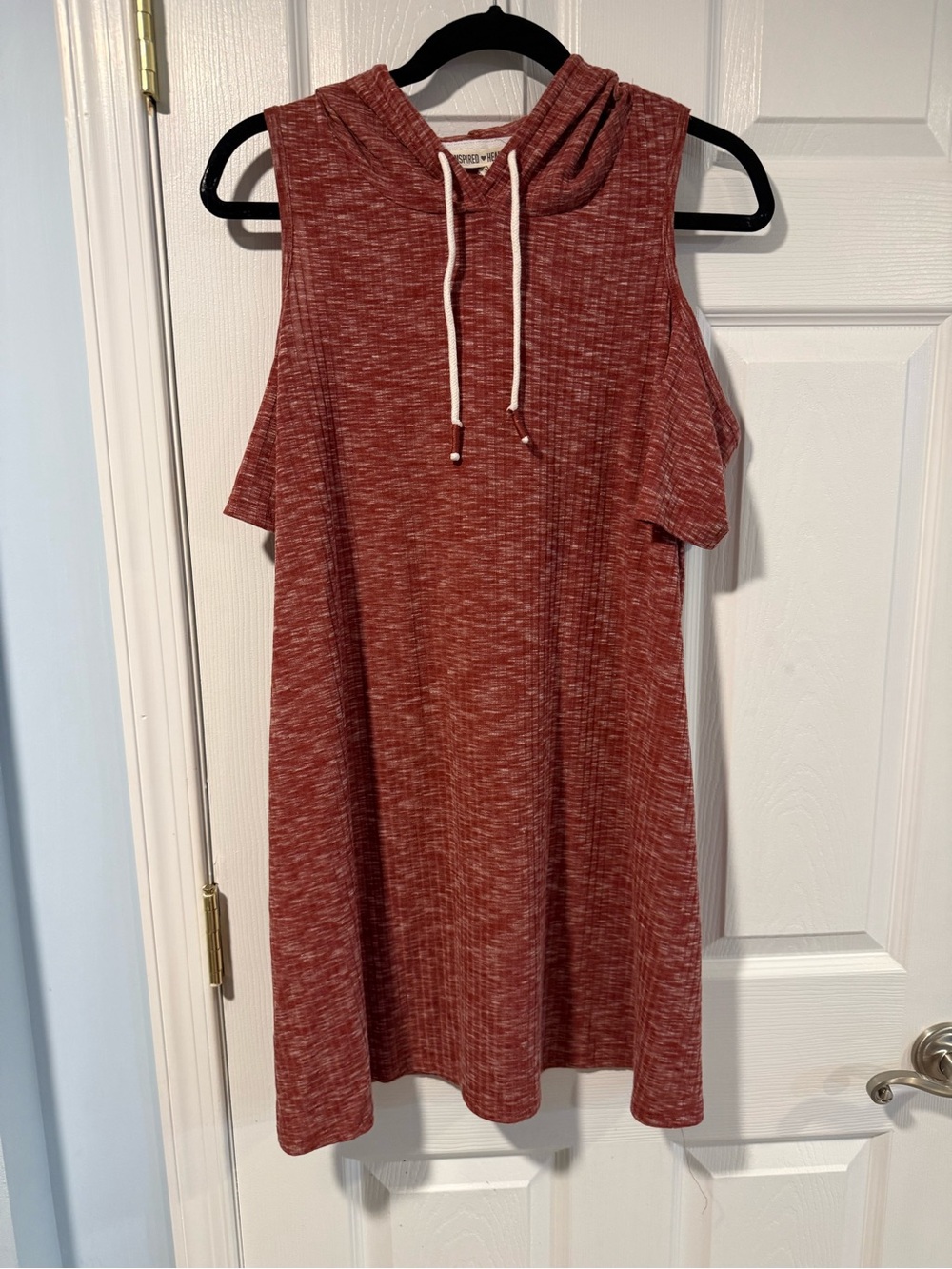 Sleeveless Hooded Knit Dress